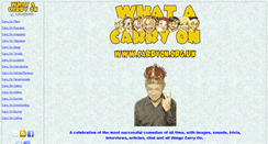 Desktop Screenshot of carryon.org.uk