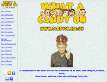Tablet Screenshot of carryon.org.uk